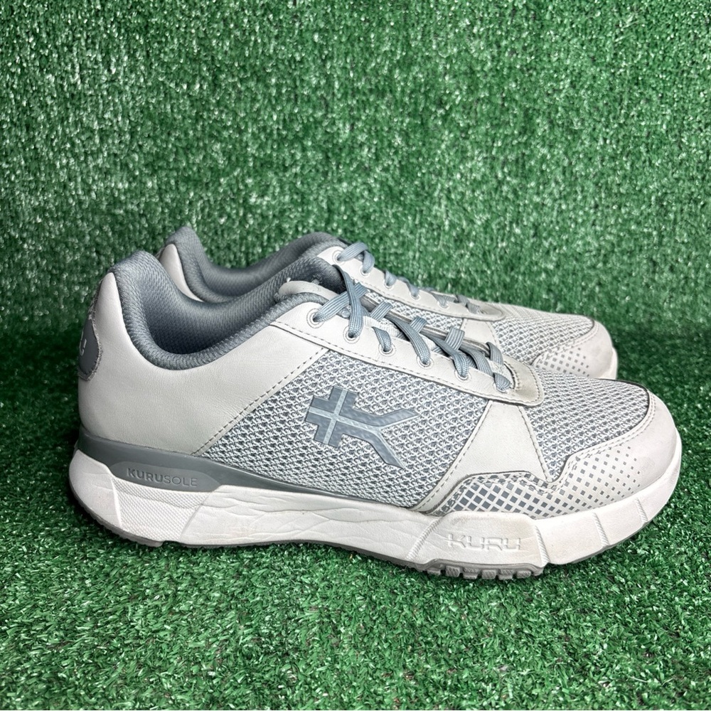 Kuru‎ Quantum 2.0 Mens Size 9.5 Gray Athletic Running Walking Shoes Sneakers